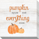 Pumpkin Spice: Gallery Wrapped Canvas