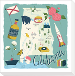 Home State Home: Gallery Wrapped Canvas (50 States)