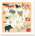 Home State Home: Gallery Wrapped Canvas (50 States)