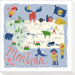 Home State Home: Gallery Wrapped Canvas (50 States)