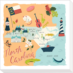 Home State Home: Gallery Wrapped Canvas (50 States)