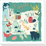Home State Home: Gallery Wrapped Canvas (50 States)