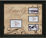 Family Photo Frame: Framed with Glass