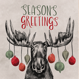 Seasons Greetings - Moose